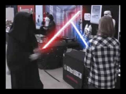 Lightsaber fun