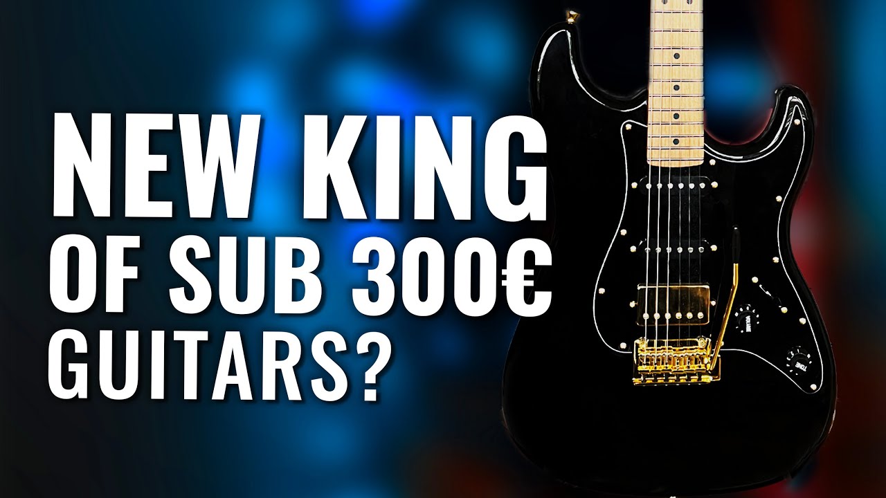 Crazy Value For The Money! - Jet Guitars JS-400 HSS Black Gold