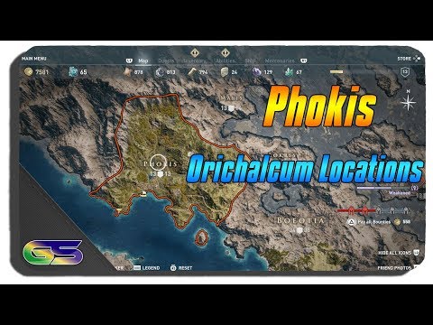 Video: Lokality A Zdroje Assassin's Creed Odyssey Orichalcum