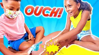 We Waxed Our Legs! *OUCH*