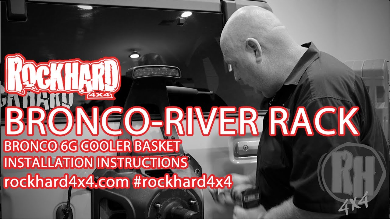 Rock Hard 4x4™ RiverRack™ for Ford Bronco 2021-Current [RH-60900]