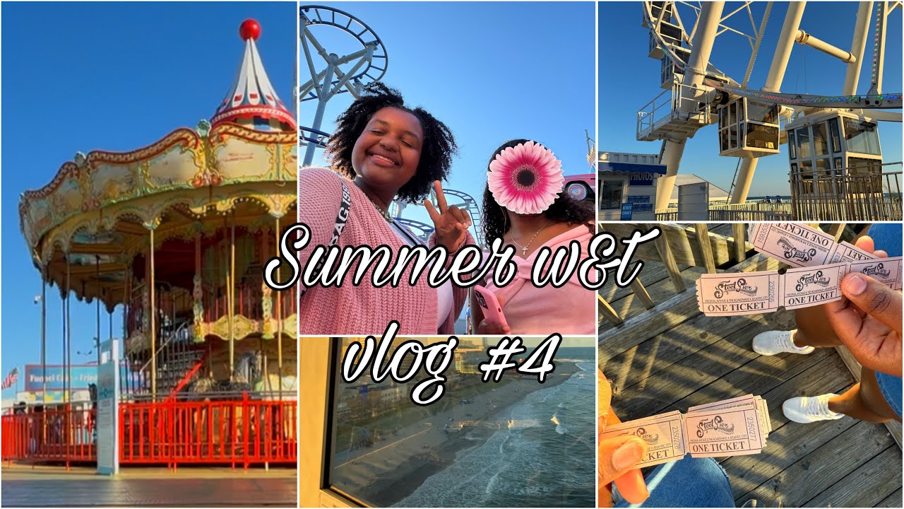 Día de parque en el summer 2025🎡 | Atlantic city NJ📍vlog | Chary Demorizi 