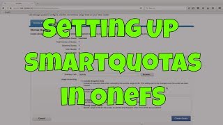 Isilon Quick Tips Setting Up Smartquotas In Onefs