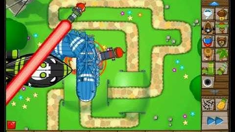 Bloons Tower Defense 5 Dartling gun full upgraded