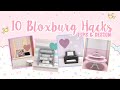 Bloxburg : 10 Building Hacks | Tips & Designs | 0.8.9 Update | Series 4