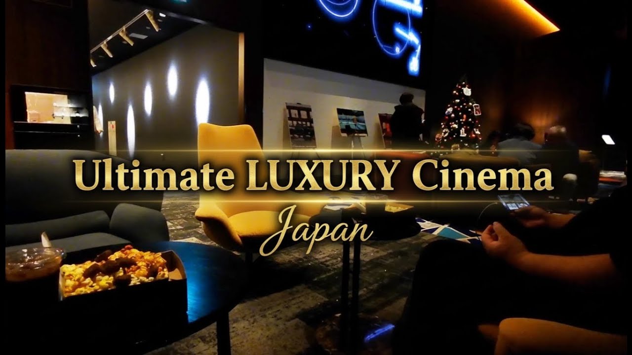 I tried Tokyo's Most Luxurious Cinema - 109 Cinemas Premium Shinjuku 中文字幕