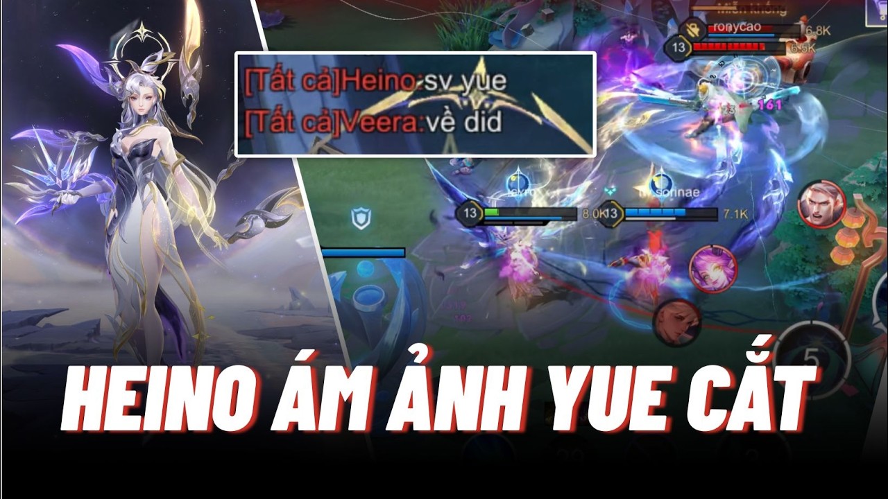 [Icyfoxx] Yue cắt siêu thấm làm Heino bay màu ám ảnh vì bị lật kèo | Liên quân mobile
