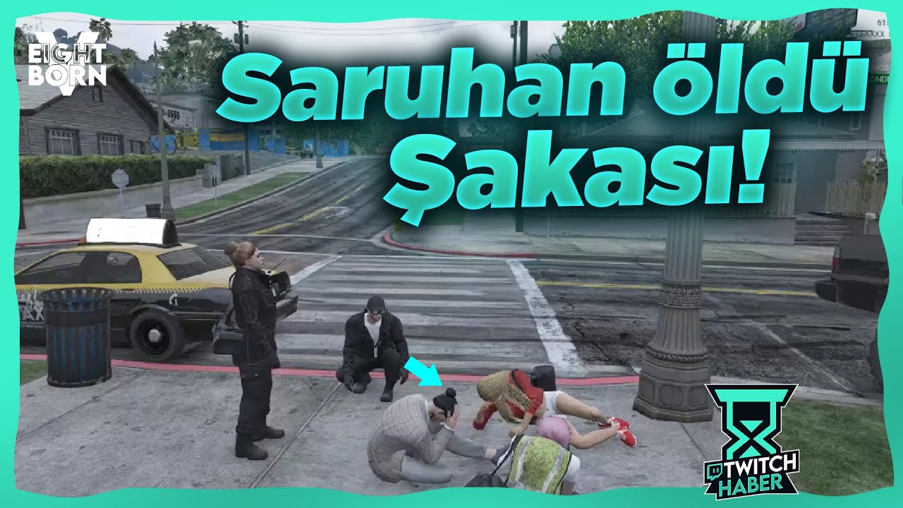 Efecan Tekrardan Tüm Şehri Kandırıyor! - Saruhan Öldü Şakası! | EightbornV2