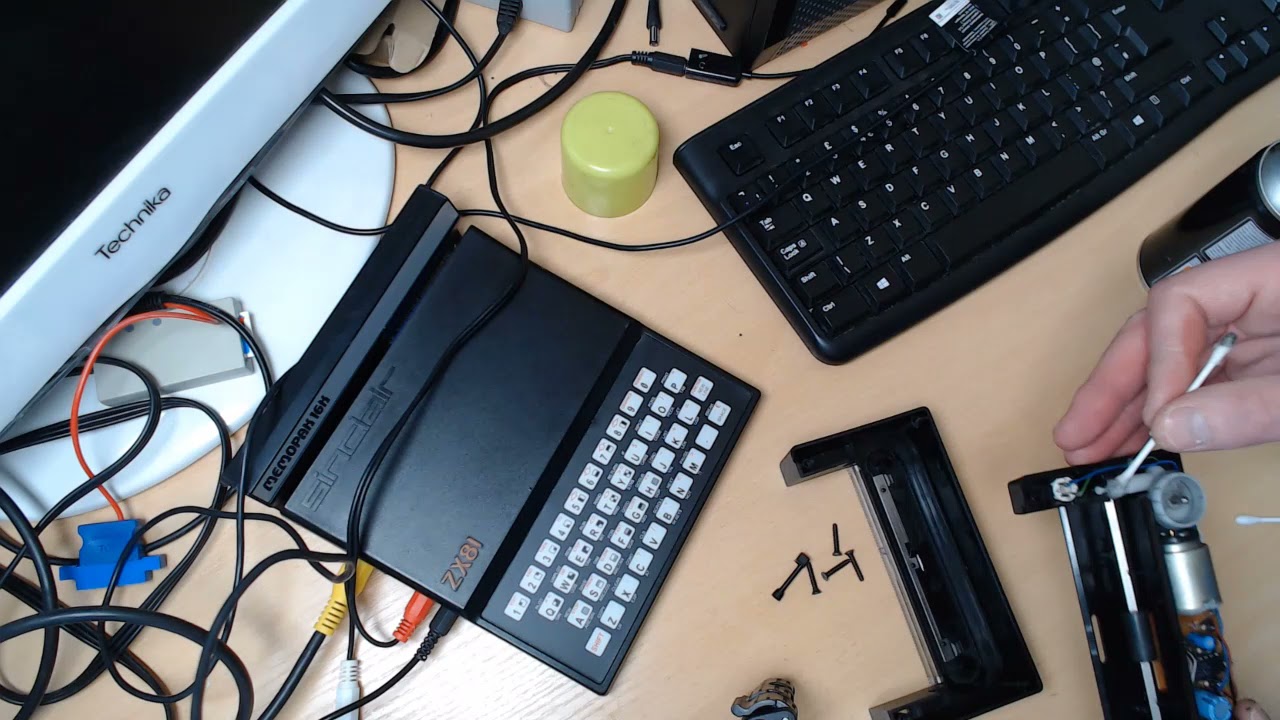 ZX81 printer repair? - YouTube