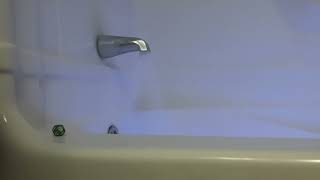 Bathtub Filling ASMR // Underwater Lights + Yellow 🟡 Tab 3 Hour Loop