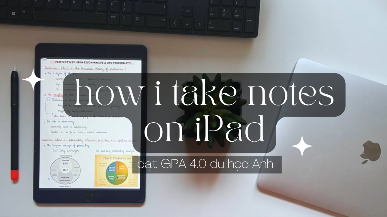 [DU HỌC ANH] Cách take note trên iPad đẹp và hiệu quả | Mình ghi chép ...