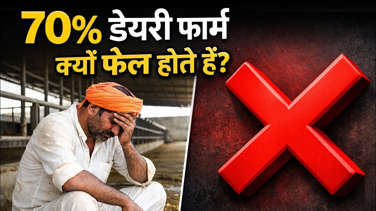 "डेयरी फार्मिंग का वो सच जो कोई नहीं बताता! 🤫  