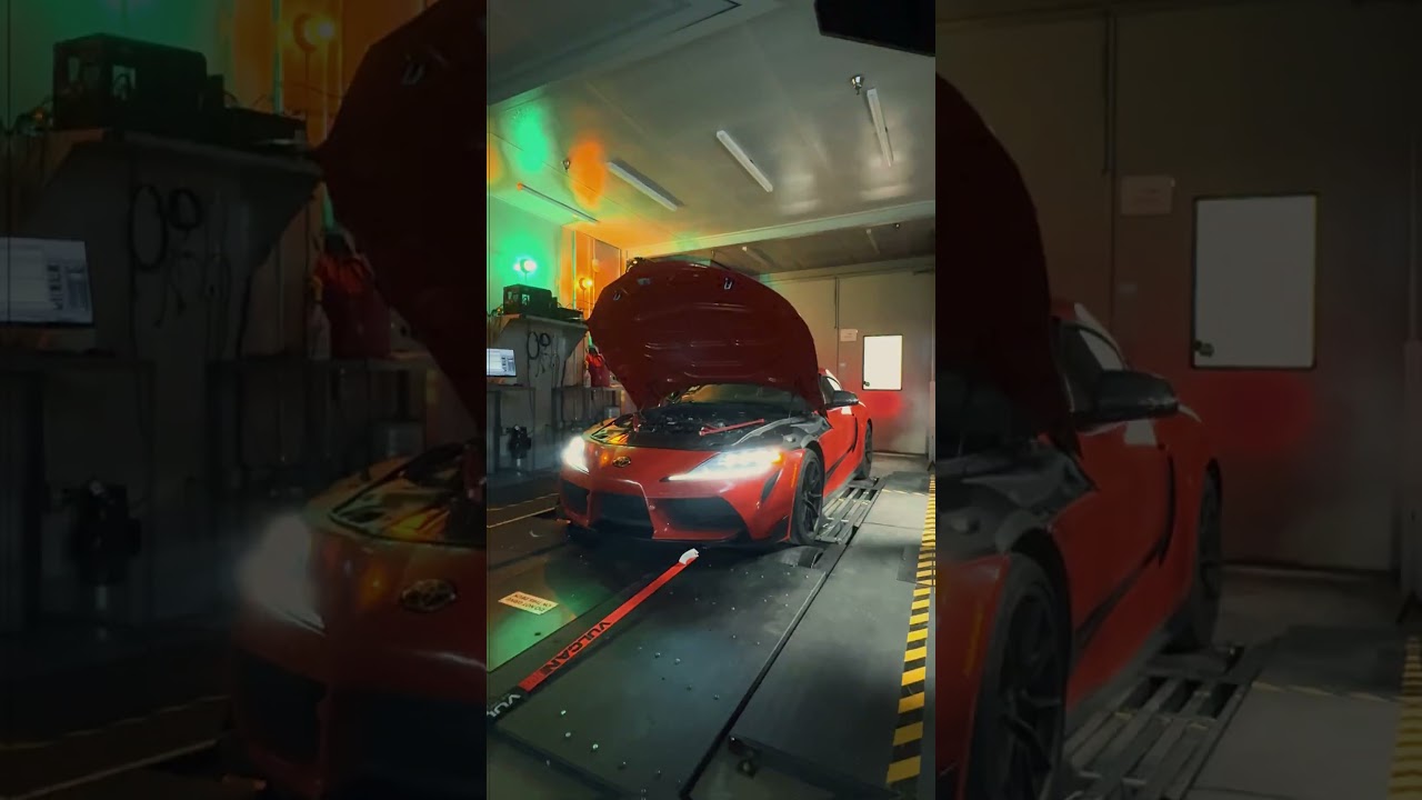 6 Speed Manual A91 MkV Supra hits the dyno!