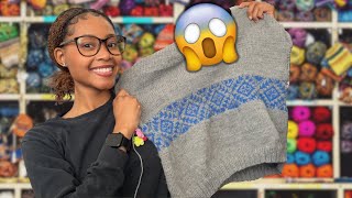 I Finished The Body Of My Sweater! | Day 10 & 11