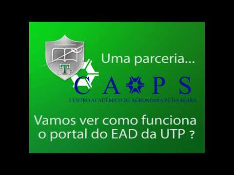 UTP EAD - Como utilizar o seu portal