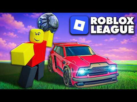 They added Rocket League to ROBLOX... it's insane