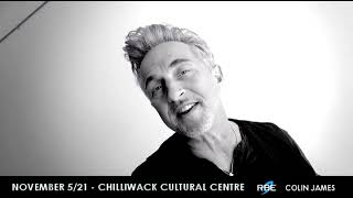 COLIN JAMES BLUES TRIO NOV 5 / 2021 Chilliwack Cultural Cemtre