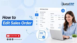 Editing a Sales Order