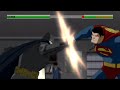 Batman vs Superman (TDKR)...with healthbars