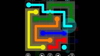 FLOW FREE bridges pack 7X7 all levels screenshot 2