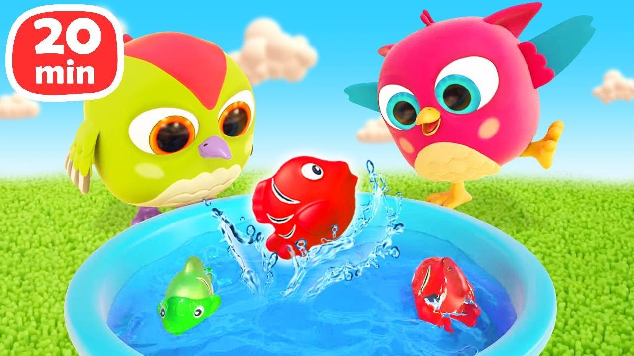 HopHop und seine Wasser-Spielzeuge – 20 Minuten HopHop die Eule Cartoon