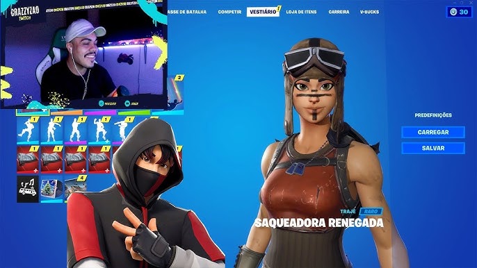 vou parar de comprar skins o fim da conta mais rara do Fortnite e nova  etapa do canal 