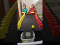 best boll roll vs cup drop win biscute family challenge ✅ #short #game