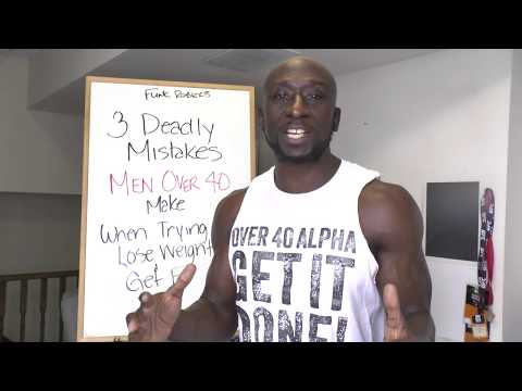 The 3 Top Mistakes Men Over 40 Make When Trying Lose Weight