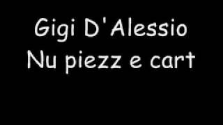 Gigi D'Alessio Nu piezz e cart chords