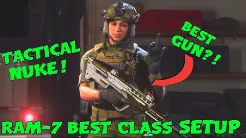 IS THIS THE NEW META?!|BEST RAM-7 CLASS SETUP|IN MODERN WARFARE(TACTICAL NUKE)