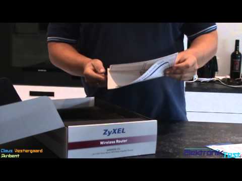 Unboxing af Zyxel Armor Z1 @ ElektronikTest.dk