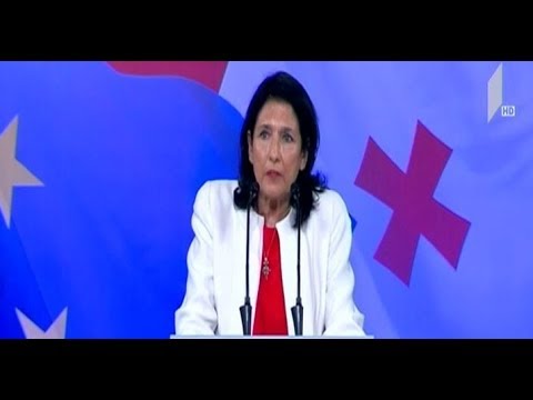 სალომე ზურაბიშვილმა წინასაარჩევნო კამპანია ოფიციალურად დაიწყო