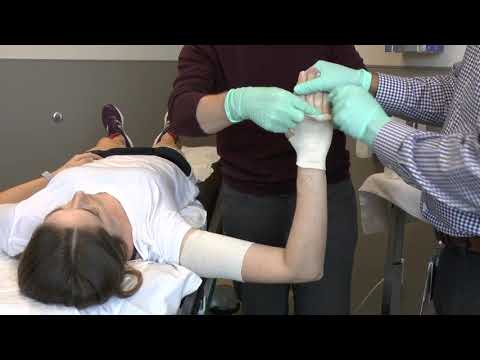 Long Arm Cast Application