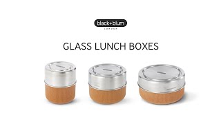 グラスランチボウル (お弁当箱・保存容器) 電子レンジ可