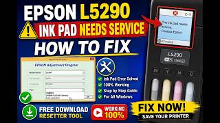 Epson L5290 Ink Pad Needs Service Error Fix
Epson L5290 Ink Pad Needs Service Error Fix
In this video, I explain how to identify the Epson L5290 Ink Pad Needs Service (E-11) error, download the correct Epson L5290 Resetter, and reset the waste ink pad counter step by step. Follow this easy guide to fix the problem and get your Epson L5290 printer working again.
*How to Check Epson Printers Status Monitor 3:* https://bit.ly/Statuscode
*Epson L1210 L1250 L1256 L3210 L3216 L3250 L3256 L5290 Resetter:* https://bit.ly/L3210Reset
More Models on *Epsonadjustmentprogram.net:* https://bit.ly/3LnjrjV
#EpsonL5290 #InkPadNeedsService #EpsonAdjustmentProgram Epson L5290 Ink Pad Needs Service Error Fix
