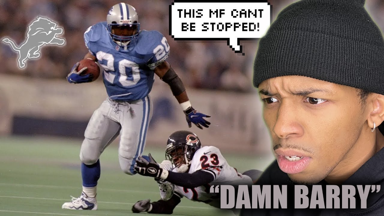 Barry Sanders Made Football Look Like a Video Game