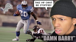 Barry Sanders Made Football Look Like a Video Game Profile