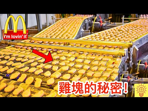 麥當勞雞塊的秘密太瘋狂了! 速食店絕對不想外流的食品秘密！