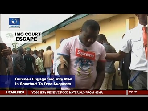 Video Suspected Criminal Gang Attacks Court In Imo, Sets... - youtube