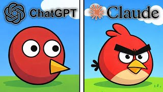 ChatGPT vs Claude AI Make Angry Birds From Scratch screenshot 4