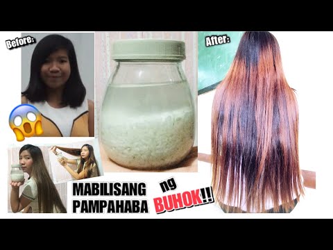 RICE WATER for Hair Growth Treatment?! FASTER & LONGER 100%works | TAGALOG