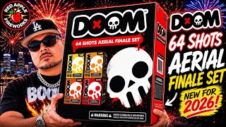 RED APPLE FIREWORKS 🍎 DOOM 64 SHOTS FINALE SET NEW FOR 2026