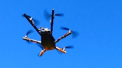 Spider 500 Hexacopter Wooden DIY KK2.1 Self Level P Limit Adjust