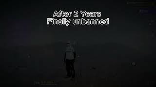 Unbanned after 2 years x mogged the server.