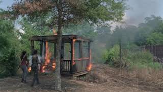 The Walking Dead Scene Rick And Michonne Leave Alexandria 8X10