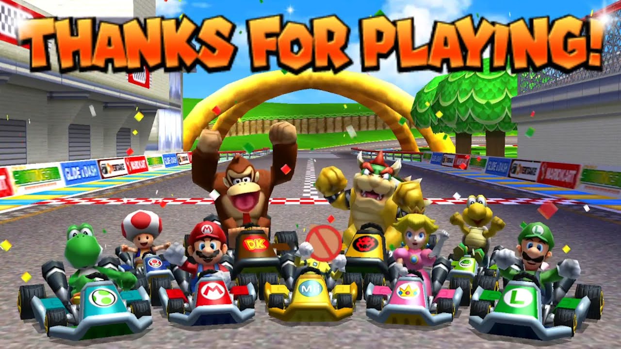 Mario Kart 7 - Ending Credits - End Credits