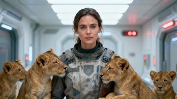 The Security Drill Released Predator Cubs Into Hall — They Surrounded the Human Instead of Attacking