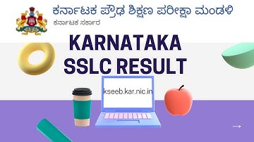 Karnataka SSLC Result 2022 - Official Announcement KSEEB