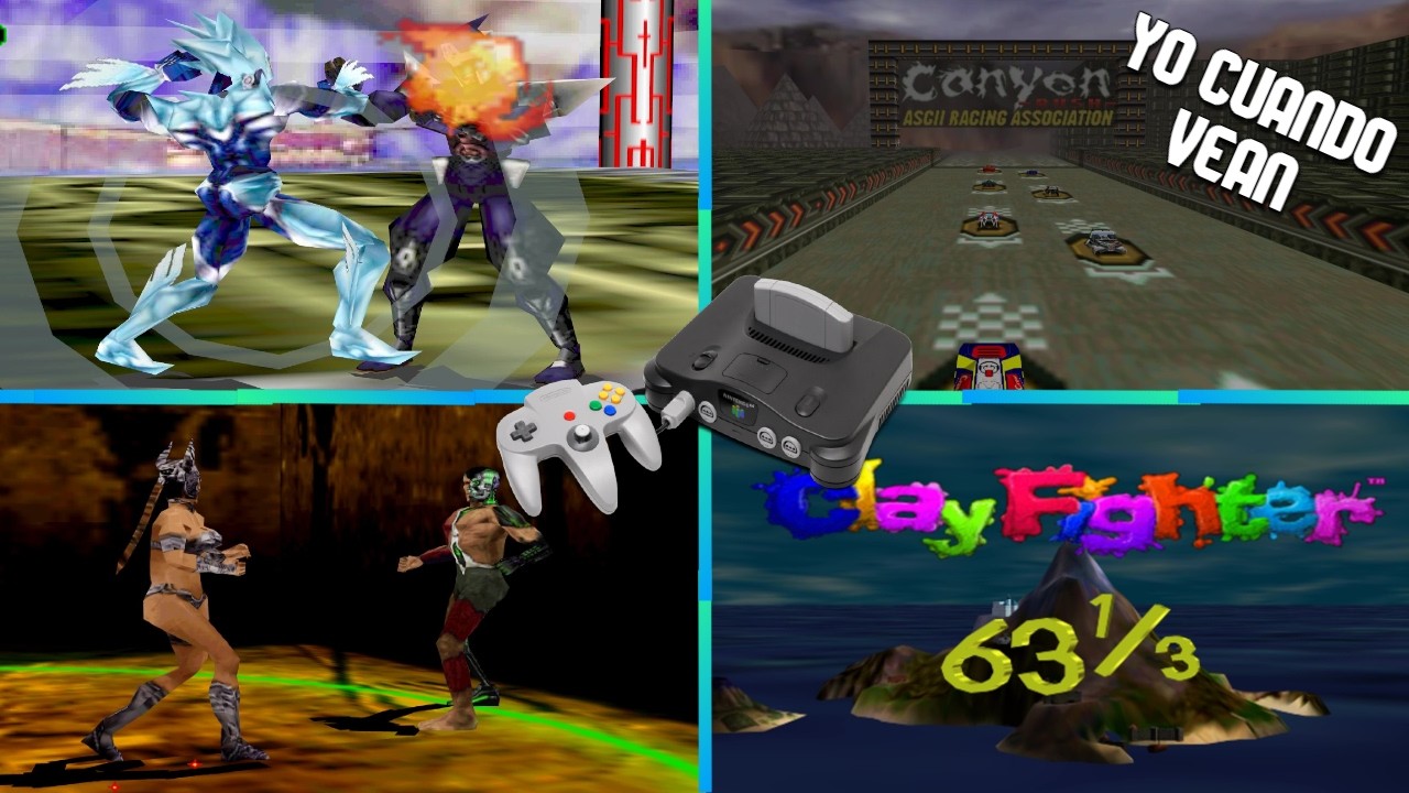 4 Juegos de Nintendo 64 #2