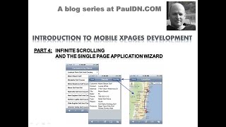Part 4 - Infinite Scrolling and the Single Page Application Wizard
